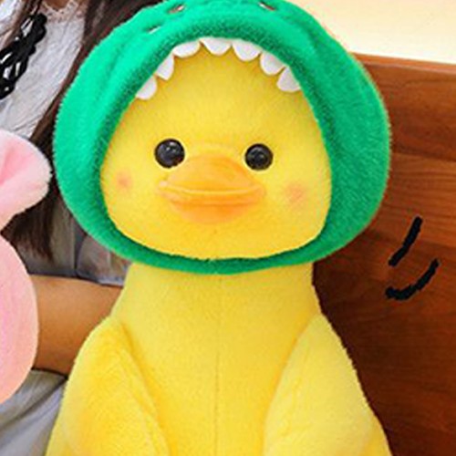 Yellow Baby Duck Plush Toy 9.84" Stuffed Animal Toddler Doll Gift for Kids - Picture 6 of 12