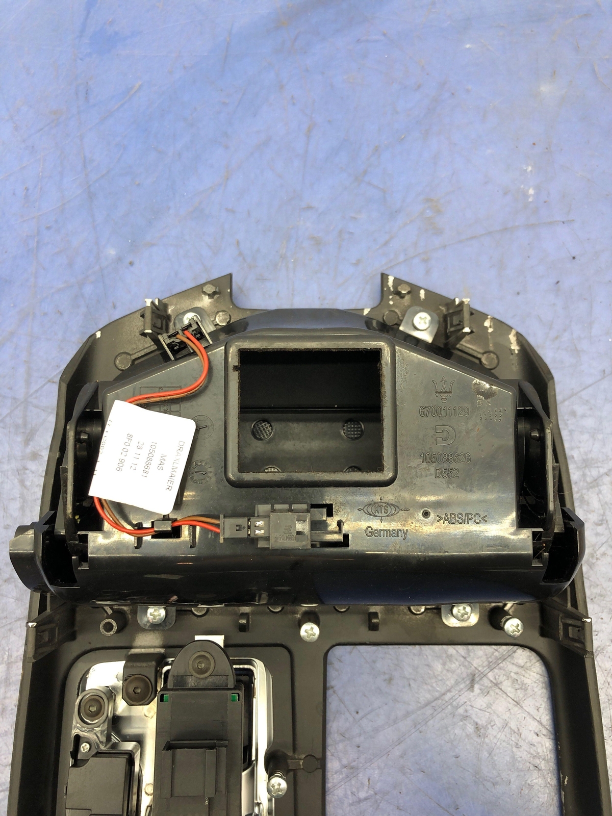 2014 - 2016 MASERATI GHIBLI M157 OEM FRONT CENTER CONSOLE SWITCH PANEL