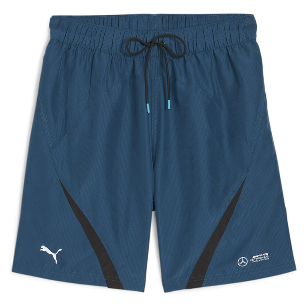 Puma Mapf1 Statement Тканые шорты мужские синие Повседневные спортивные штаны 62372607