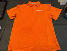 WHATABURGER SHIRT ADULT Small EMPLOYEE POLO UNIFORM ORANGE STAFF CREW MANAGER
