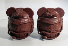 2 Ryans World Mini Tiki empty eggs you can fill with your own surprise - used