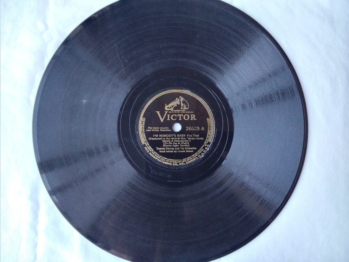 Tommy Dorsey 78rpm Single 10-inch Victor Records #26609 I'm