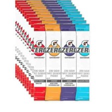 Gatorade G Zero Powder 4 Flavor Variety Pack 10 of Each Flavorpack of 40 0.10Oz