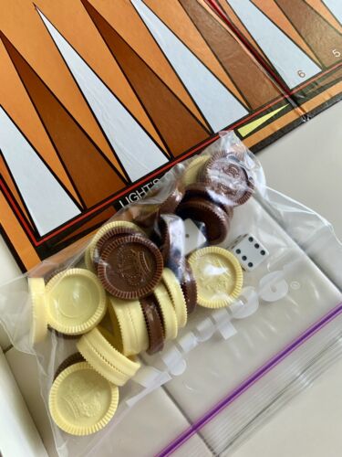 Whitman Backgammon Game Western Publishing Company Vintage 1981 Made In USA - Picture 8 of 10
