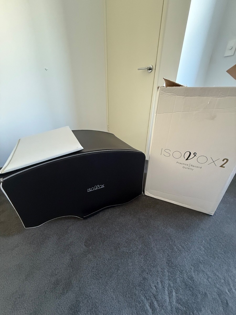 ISOVOX 2 防音用品 ISOVOX 2 - Vocal Booth - Portable - Sound Amazing without disturbing