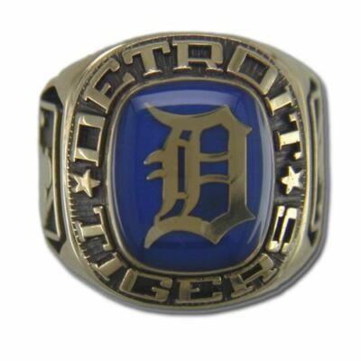 Detroit Tigers Classic Goldplated MLB Ring