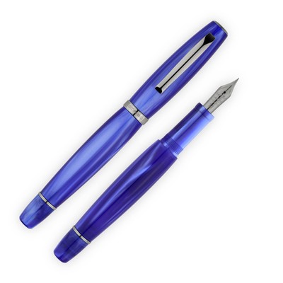 Scribo La Dotta Fountain Pen in Moline - Broad Flexible 14kt Gold Nib - NEW