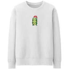 Funny Christmas Peas In A Pod Sweatshirt Men and Women Tenderstem Jumper Xmas...