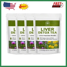Liver,Kidney and Pancrea Herbal Compound Detox & Cleanse Herbal Tea 42 Bags