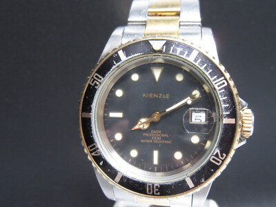 N632   Vintage '' Kienzle Diver Professional  '' Automatic Armbanduhr Selten   