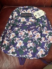 JanSport Cross Town Purple Petals Original