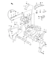 ACCELERATOR CABLE for 91-98 SIDEKICK, SANTANA, 90-98 TRACKER
