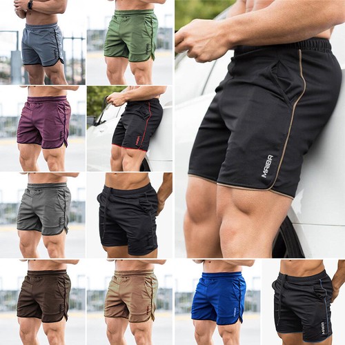Mens Sport Training Bodybuilding Shorts 