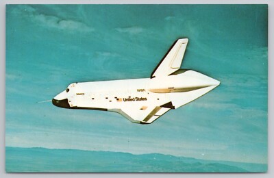 Space Shuttle - N.A.S.A Photo c1980s Postcard