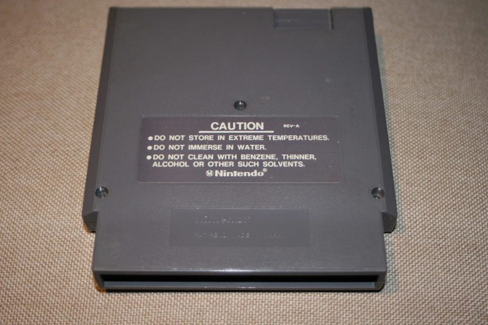 Karnov game NES vintage original cartridge authentic Nintendo tested works  - Image 3 of 4