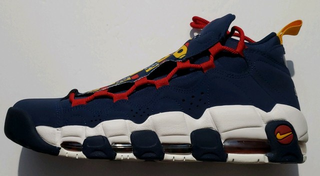 nike air more money midnight navy