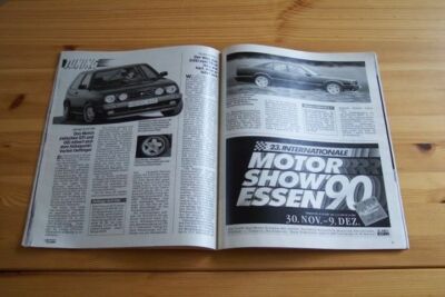 Autozeitung 15192) Der hat Power! VW Golf GTI G60 Oettinger mit 200PS im Fahrbe