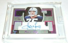 HOWIE LONG 2018 PANINI ONE PLAYER WORN QUAD JERSEY AUTO 11/15 SIGNED CARD