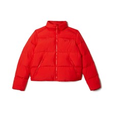Lacoste Bf0014 Women's Padded Jacket, Red