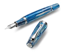 Montegrappa MIA Adriatic Sea Fountain pen Medium steel nib MIB