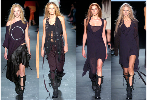 ANN DEMEULEMEESTER SS 2005 Slouchy Suede Boot 39 - DEFECTS - Picture 2 of 15