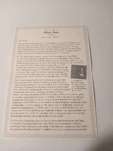 The American Claimant By Mark Twain (1892) Facsimile Ed. Excellent Condition! - Picture 14 of 15