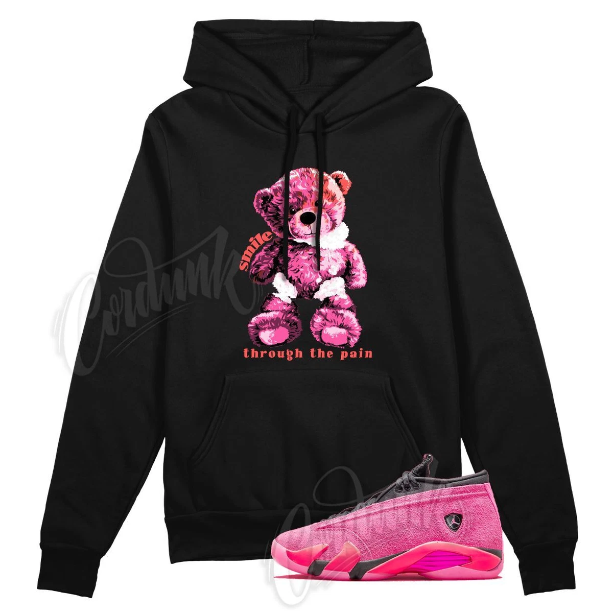Racer pink hoodie sale