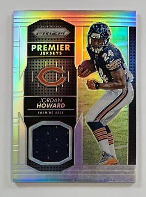2016 Panini Prizm Football #PPJ-JH Jordan Howard Relic Card FRA35