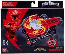 Power Rangers Ninja Steel Lion Fire Morpher Roleplay Toy