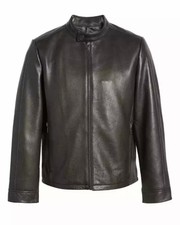 ugg leather jacket mens
