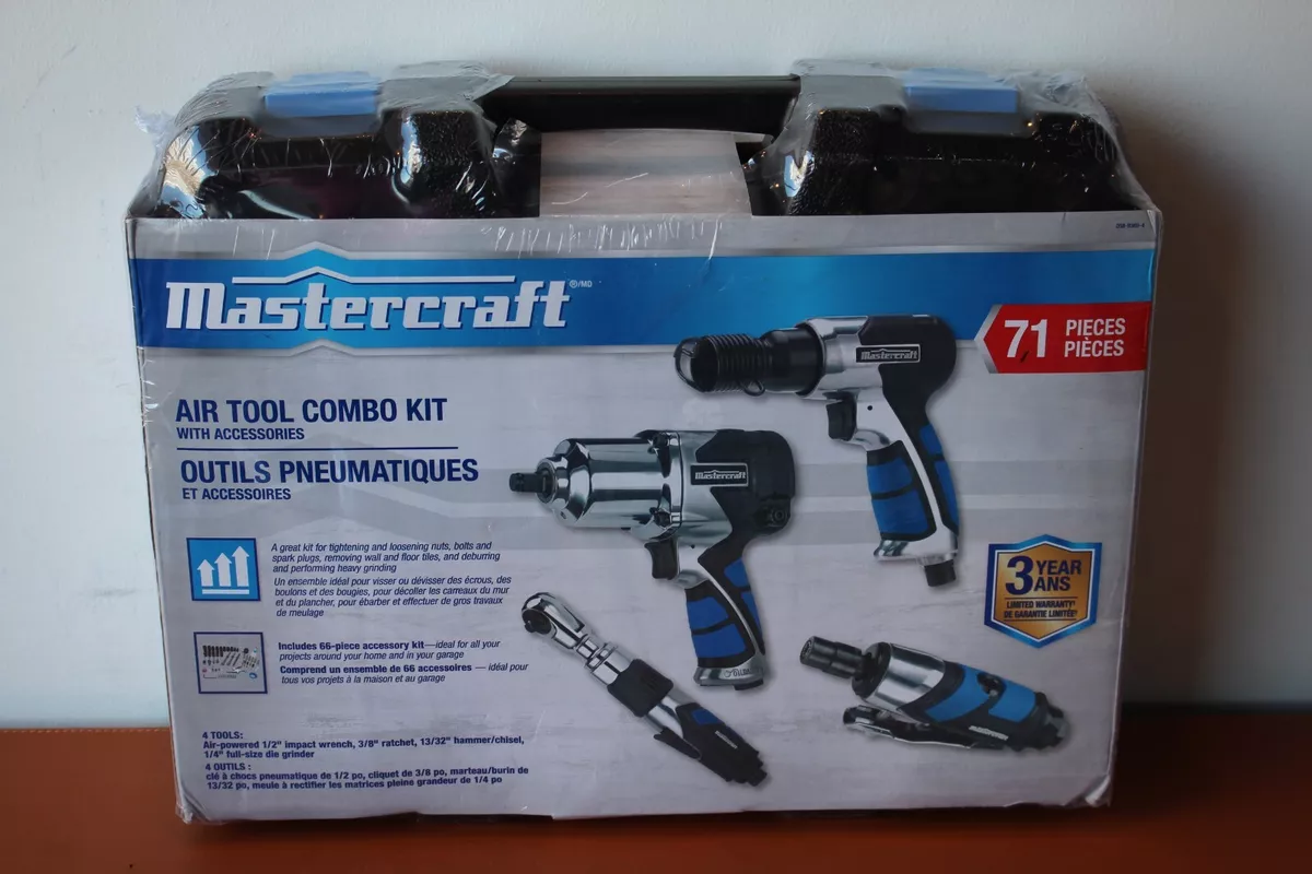 Mastercraft pneumatic tool sale set