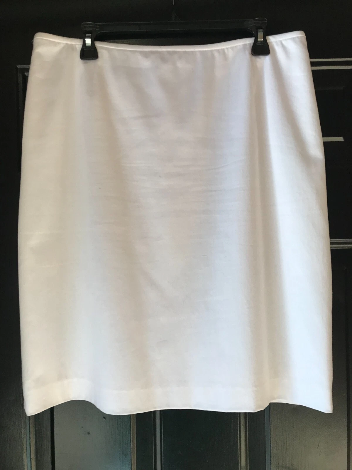 Tahari by Arthur Levine, Women’s, White Pencil Straight Skirt, Size 14