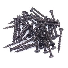 200x #7 x 40mm Sheetrock Drywall Screws Phillips Bugle Head Coarse Thread