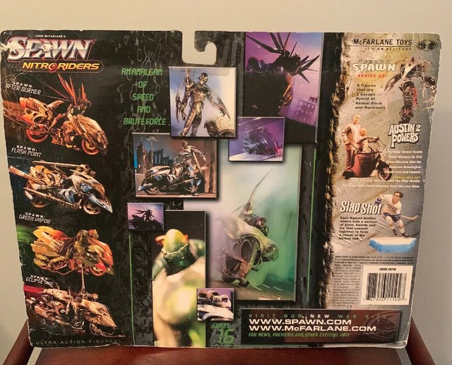 Spawn NITRO Riders Green Vapor McFarlane Toys 1999 for sale online | eBay