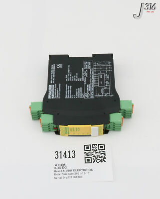 31413 MURR ELEKTRONIK SAFETY RELAY, 3000-33113-3020012 MIRO SAFE+