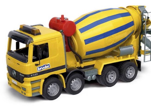 Bruder 43655 Ersatzteil ,,Kurbel für Betonmischer,, 02654-03654-03554 Scania Neu - Bild 4 von 4