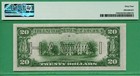 HAWAII 1934A $20 FRN - PMG CU 64 - Fr 2305 LA block - $20 HAWAII - PMG CU 64 — photo 2