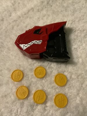 Power Rangers Dino Charge T Rex Disc Gun Waffe Shooter mit 6 Scheiben