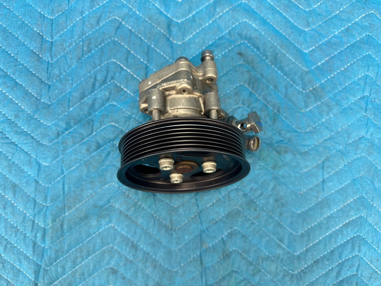 Bentley Continental Flying Spur Power Steering Pump w/ Pulley 29k 2006-2012 OEM