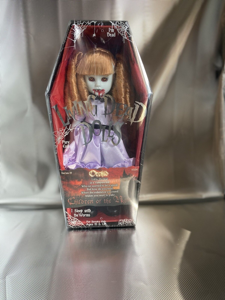 Living Dead Dolls Orchid Series 19 Vampire Sealed 93154 Doll Mezco