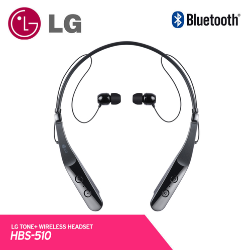 LG Tone+ HBS-510 Bluetooth 4.1 Stereo Neckband Headset Earphone UPS Sealed  Black 815425022236 | eBay