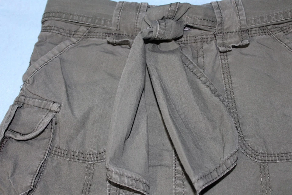 Новый маленьких девочек Mossimo оливковый хаки зеленый мини юбка XS (4-5) см. измерения * - Изображение 2 из 4