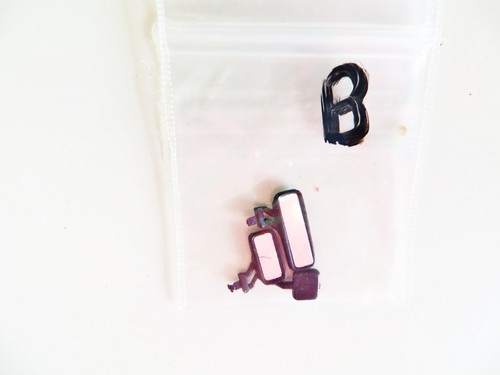 CORGI/TEKNO HEAVY HAULAGE etc 1:50 ERSATZKABINE/LKW/SEITENSPIEGEL'. SCHWARZ