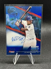 2021 Bowman's Best - Best of 2021 Autographs Blue Refractor #B21-WD Wilman Diaz