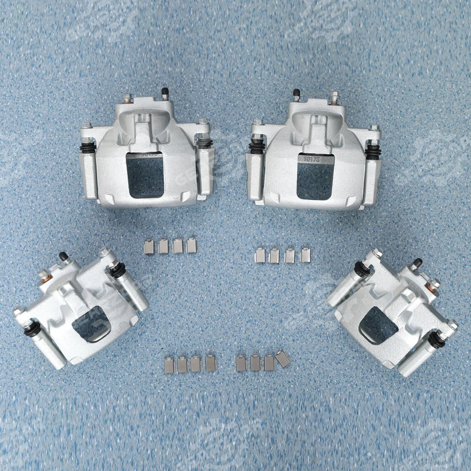 Pinzas de freno de disco delanteras y traseras con soporte para Jeep Wrangler Nitro P 2008-2017 Foto 3 de 4