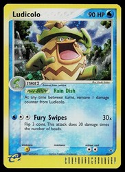 Ludicolo 020 (EX Series Value Pack) Black Star Promo Holo
