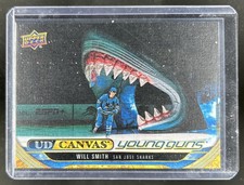 2024-25 Upper Deck Will Smith UD Canvas Rookie Young Guns RC #C212 Sharks
