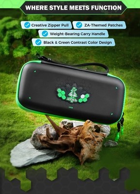 For Nintendo Switch & OLED Pokémon Z-A Zygarde Carrying EVA Case