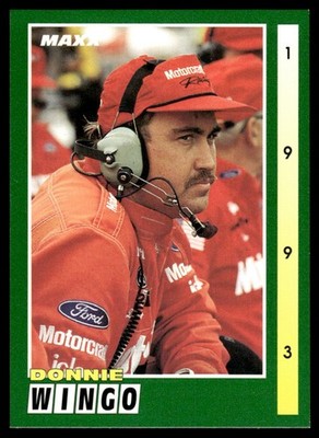 1993 Maxx Donnie Wingo #159 9934