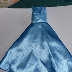 Barbie Blue Satin Evening Dress Vintage